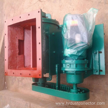 High efficiency gas lock rotary valve